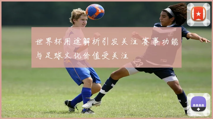 世界杯用途解析引发关注 赛事功能与足球文化价值受关注